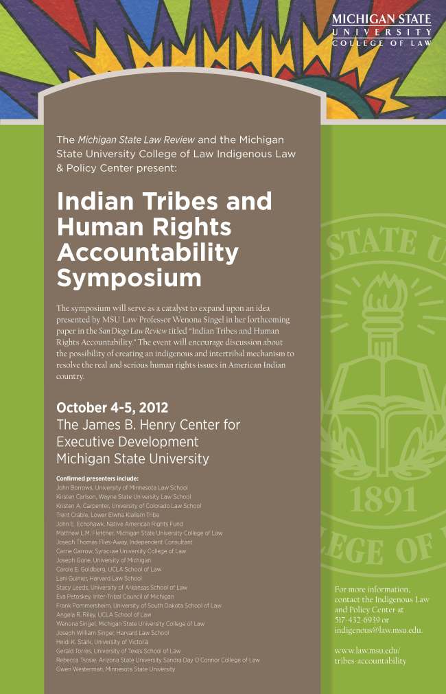 Law Symposium Poster