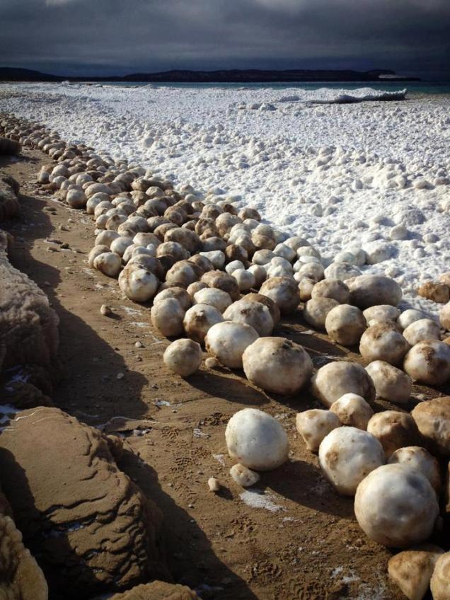 Sleeping Bear Ice Balls