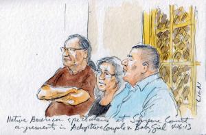 Indian Spectators at Baby Veronica Argument