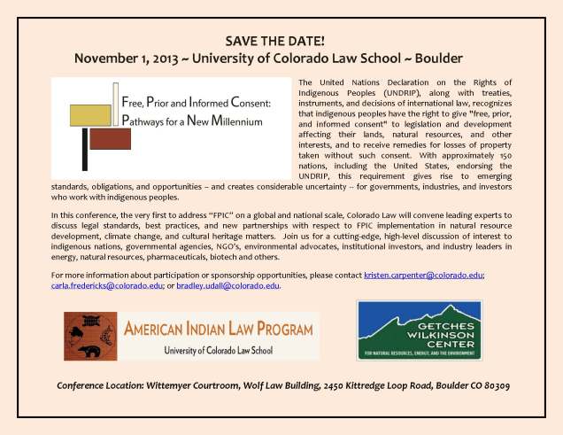 Colorado Law FPIC Save the Date