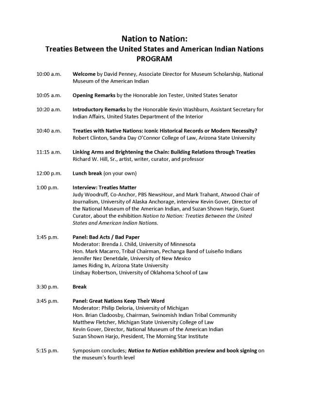 Program agenda for Nation to Nation Symposium_Page_2