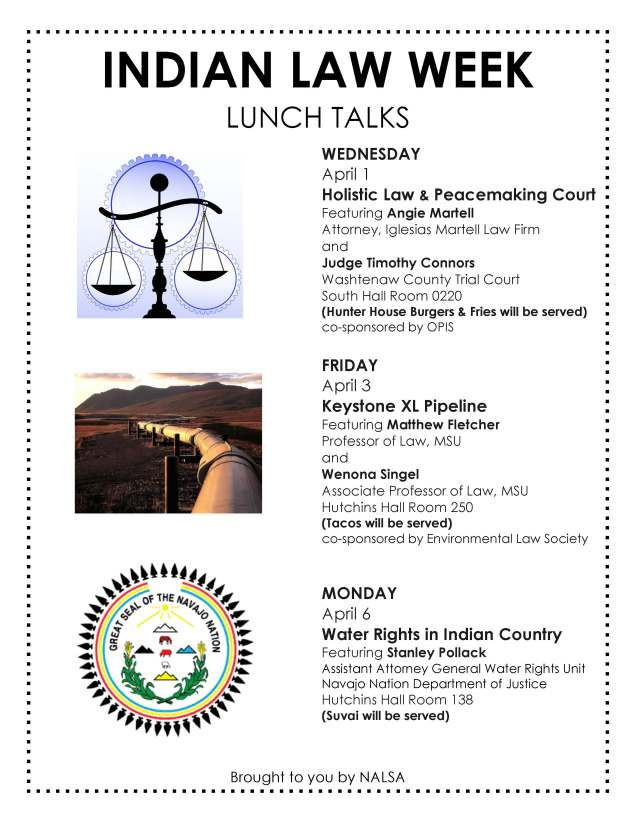 indian law week flyer