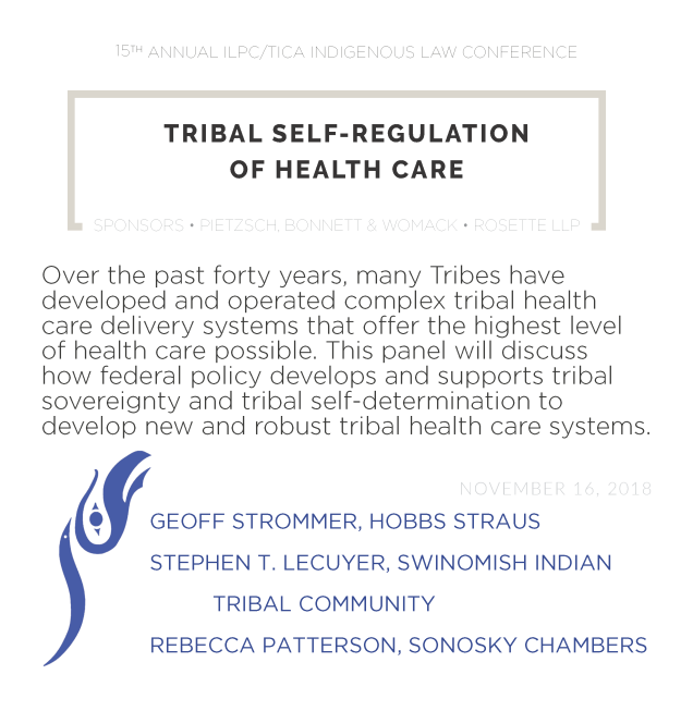 Panel Promos FINAL_05 Tribal Self-Regulation of Health Care