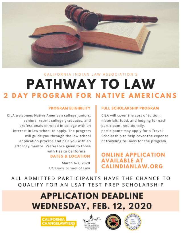 2020 Pathway to Law Flyer